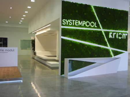 System Pool (grupo Porcelanosa) - Jardín vertical y K